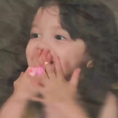 高清超可爱的萌娃头像呆萌小女生图片(优选24张)