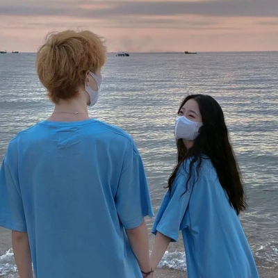 超甜情侣头像真人恩爱图片(20张)