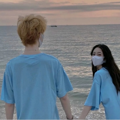 超甜情侣头像真人恩爱图片(20张)