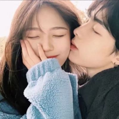 超甜情侣头像真人恩爱图片(20张)