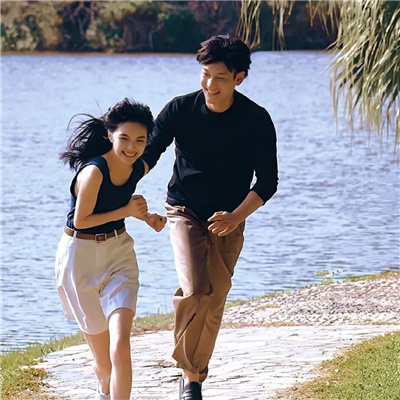 超甜情侣头像真人恩爱图片(20张)