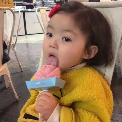 高清超可爱的萌娃头像呆萌小女生图片(优选24张)