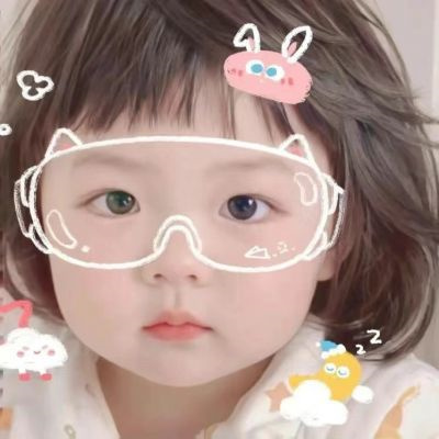 高清超可爱的萌娃头像呆萌小女生图片(优选24张)