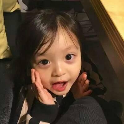 高清超可爱的萌娃头像呆萌小女生图片(优选24张)