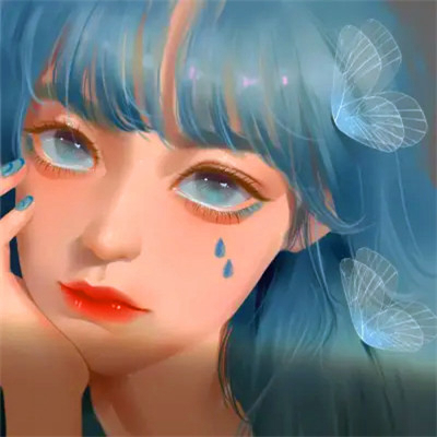 2023最火手绘女生头像好看图片(精选20张)