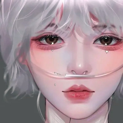 2023最火手绘女生头像好看图片(精选20张)