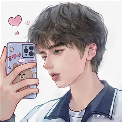 满满的学院风校园恋爱必备情侣头像(20张)