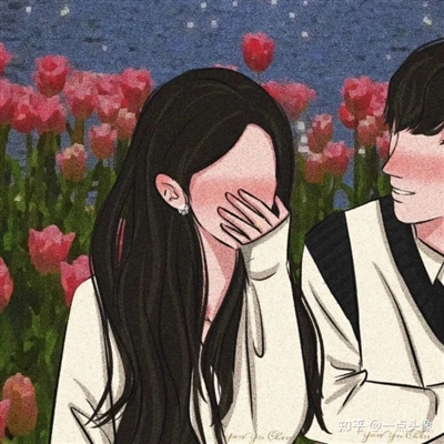 满满的学院风校园恋爱必备情侣头像(20张)