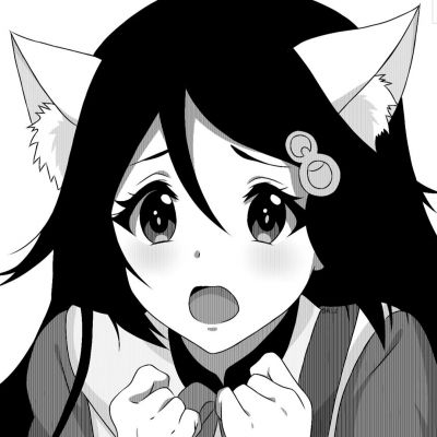黑白女漫头像图片大全(共24张)