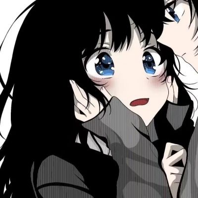 微信情头动漫一男一女图片(18张)