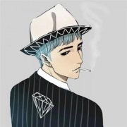 qq头像抽烟男帅气动漫头像(共22张)