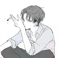 qq头像抽烟男帅气动漫头像(共22张)