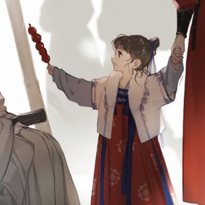 古风古韵唯美情侣头像高清(优选16张)