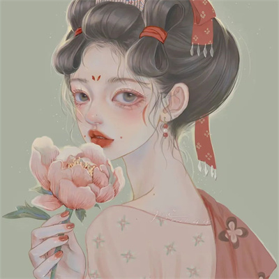 古风头像女素描动漫图片(20张)