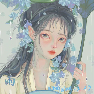 古风头像女素描动漫图片(20张)