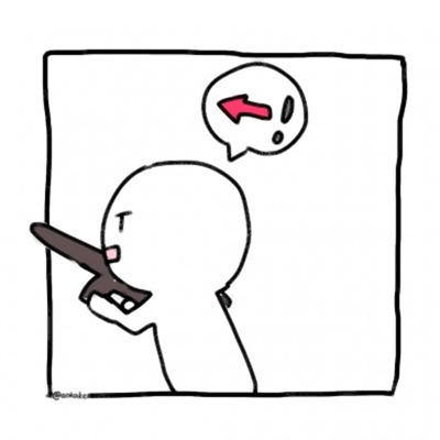 高清简笔画情侣头像小人图片大全(共18张)