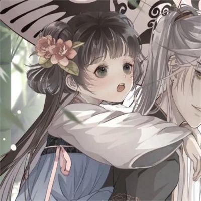 超稀有情侣可爱动漫头像(18张)