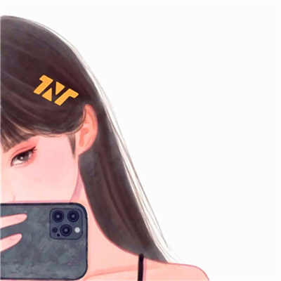 简约手绘情头一男一女(优选24张)