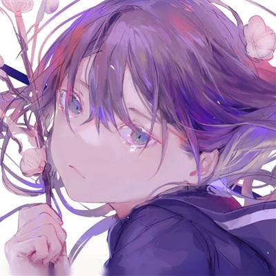 高清好看的紫色头像女生动漫图片大全(16张)