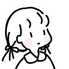 女生黑白简笔画头像(优选32张)