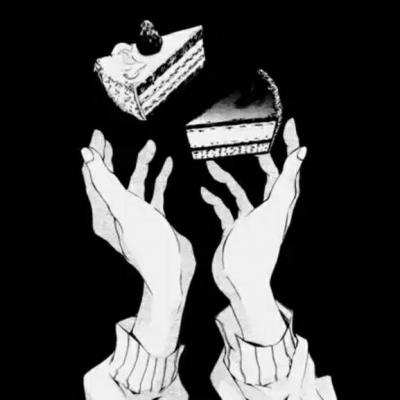 黑白动漫手控头像图片大全(优选16张)