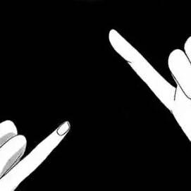 黑白动漫手控头像图片大全(优选16张)