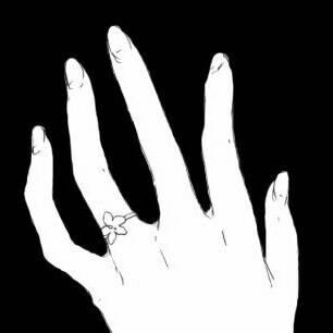 黑白动漫手控头像图片大全(优选16张)