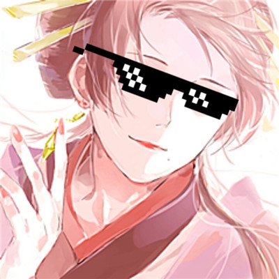 动漫墨镜大佬头像图片(共20张)