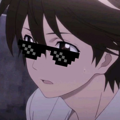 动漫墨镜大佬头像图片(共20张)