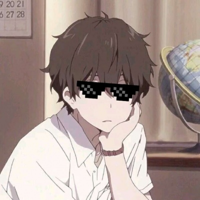 动漫墨镜大佬头像图片(共20张)