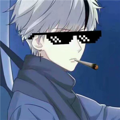 动漫墨镜大佬头像图片(共20张)