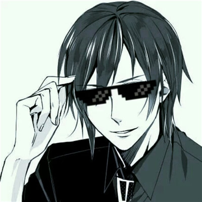 动漫墨镜大佬头像图片(共20张)