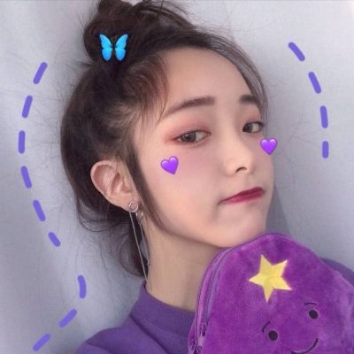 紫色系霸气女头像图片(精选24张)